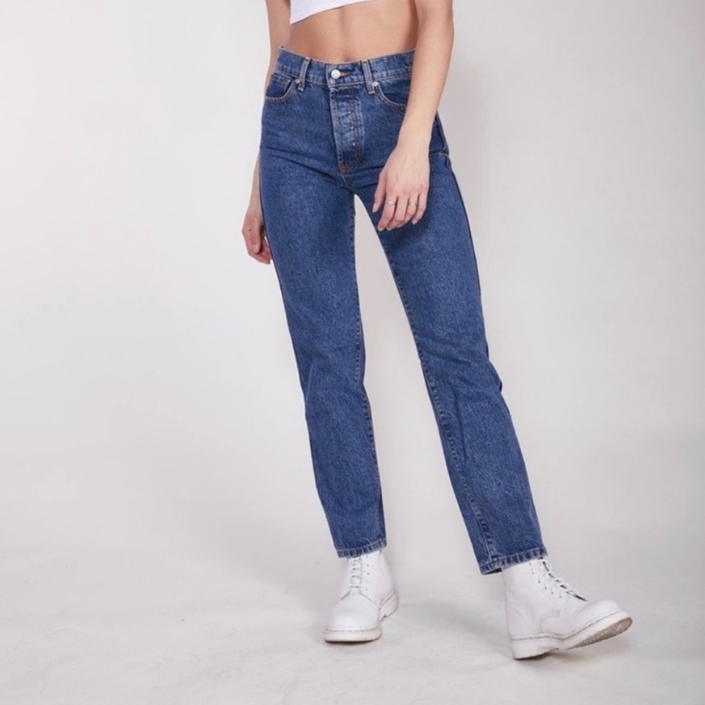 Revice Ex- Boyfriend Straight Leg High Rise jeans